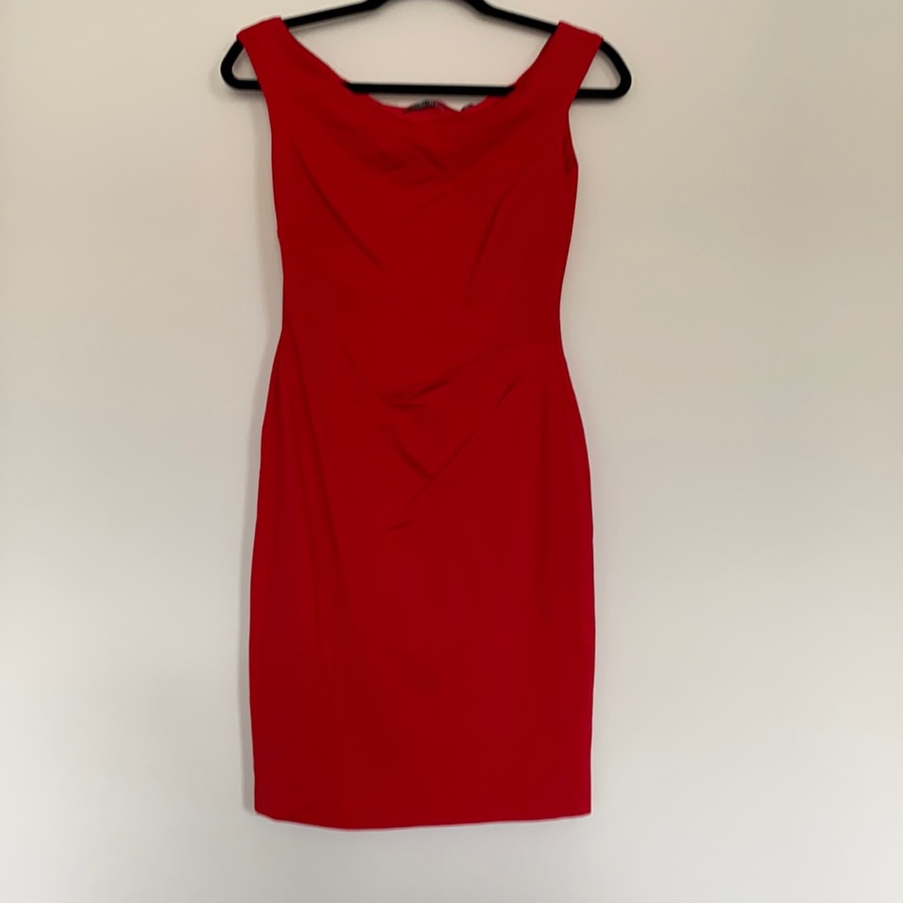 Petite formal midi dress